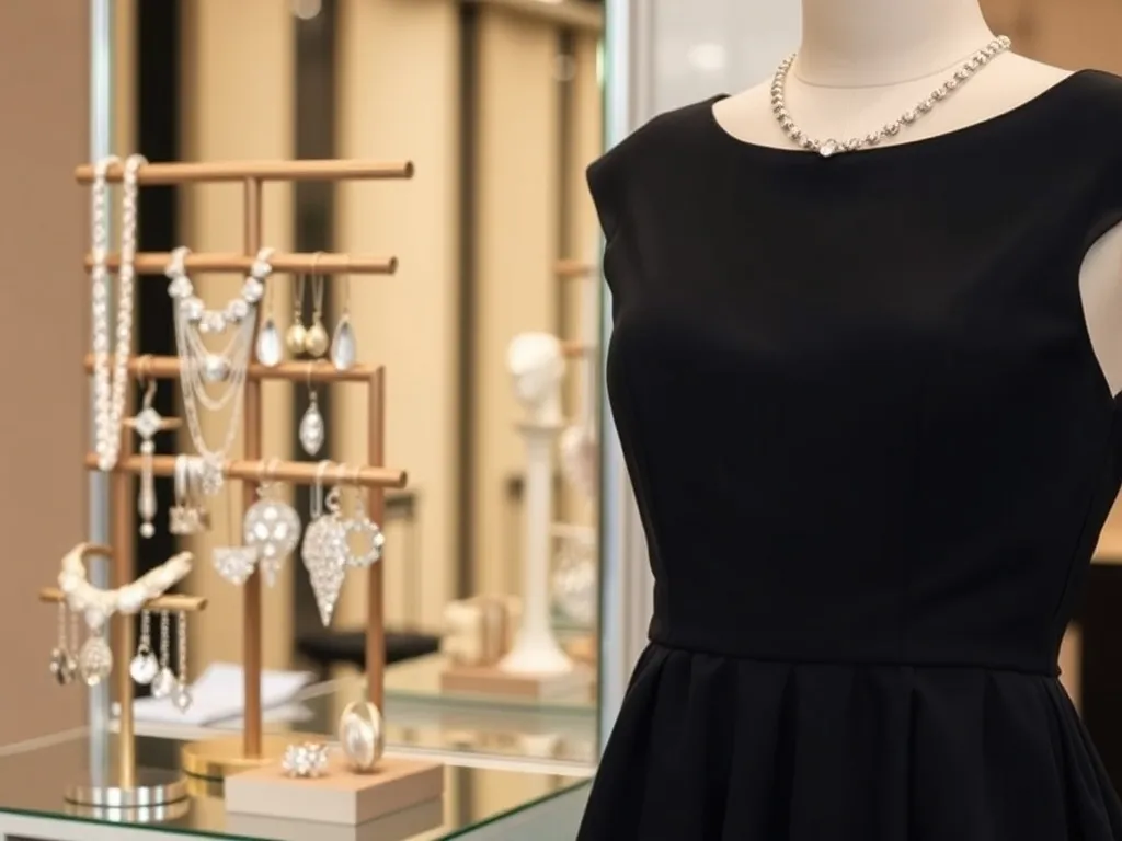 Jaka biżuteria do czarnej sukienki?