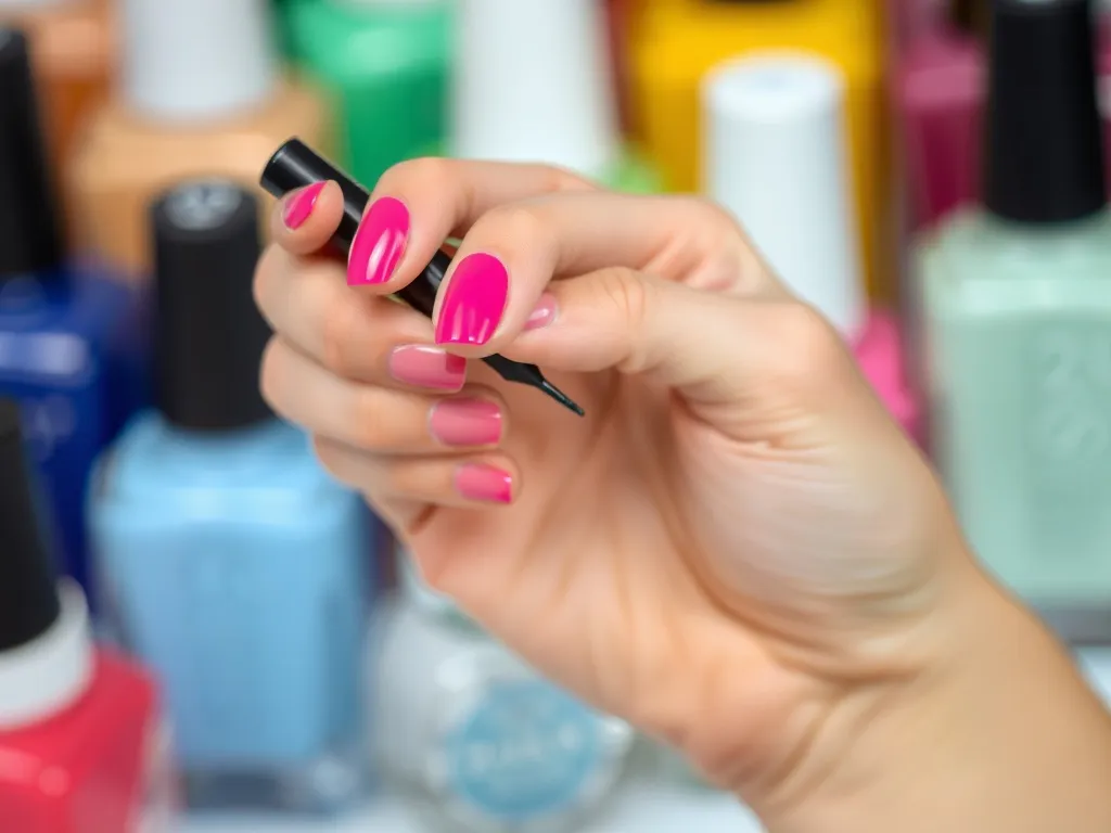 Jak ładnie pomalować paznokcie zwykłym lakierem?