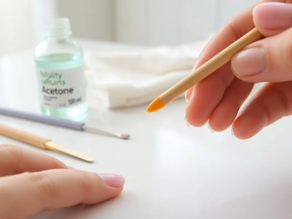 Jak ściągnąć paznokcie żelowe w domu?