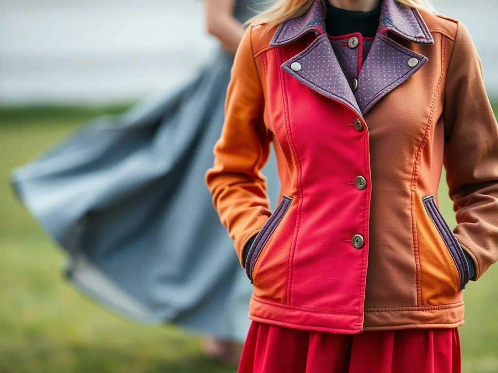 Jaka kurtka do długiej spódnicy?