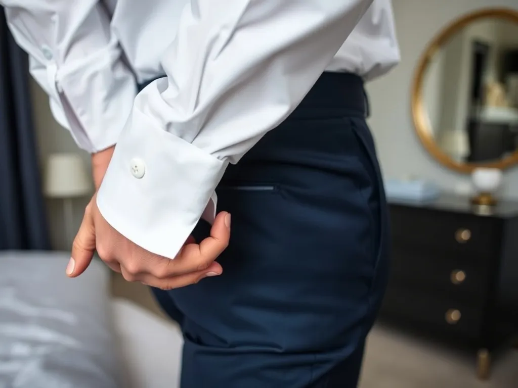 Jak włożyć koszulę w spodnie?